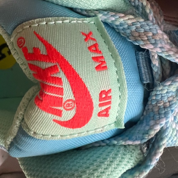 🔥Nike Air Max 1 Kid's Shoes STYLE #653653-401 Size 5Y(YOUTH) GIRLS OR WOMEN'S - Picture 12 of 14